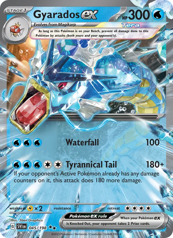 Gyarados ex 045 · Scarlet & Violet