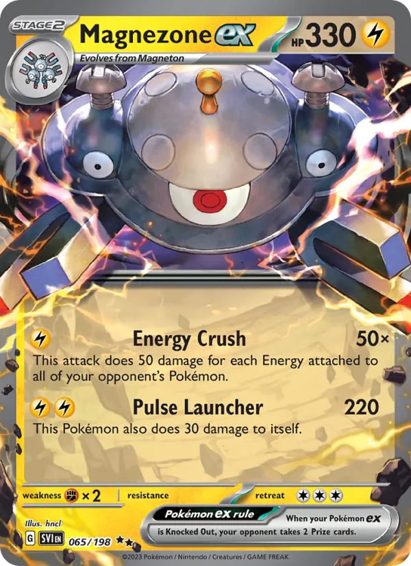 Magnezone ex 065 · Scarlet & Violet