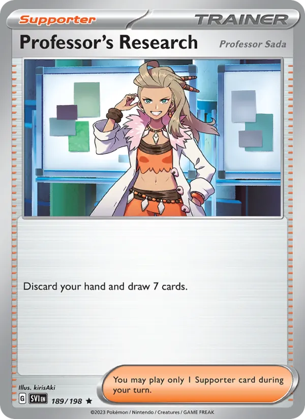 Professor's Research 189 · Scarlet & Violet