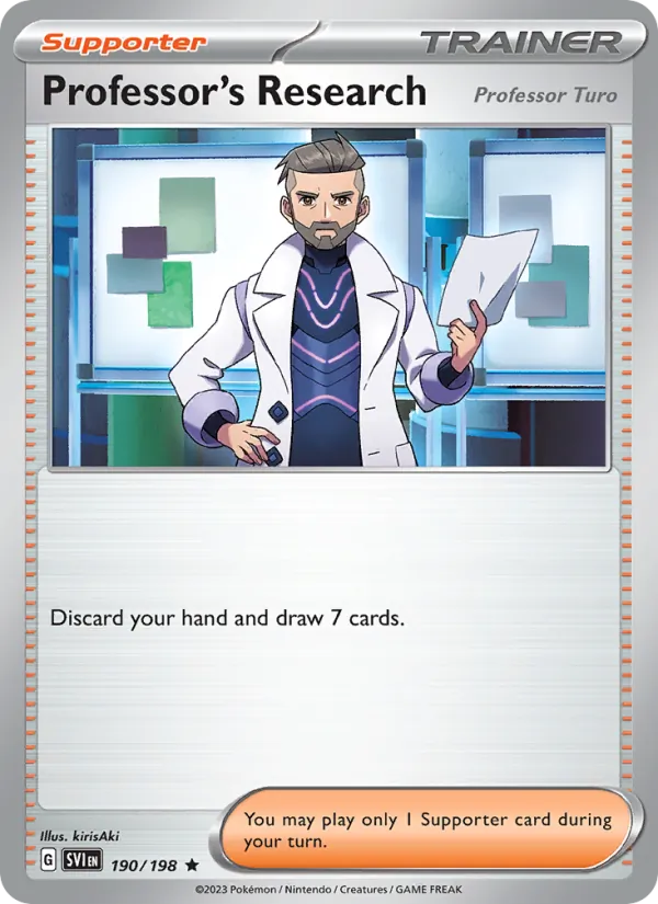 Professor's Research 190 · Scarlet & Violet