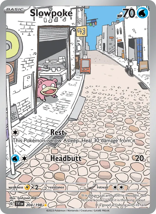 Slowpoke 204 · Scarlet & Violet