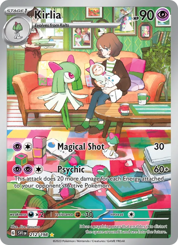 Kirlia 212 · Scarlet & Violet