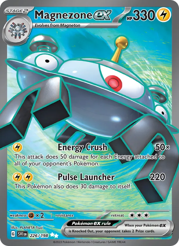 Magnezone ex 226 · Scarlet & Violet