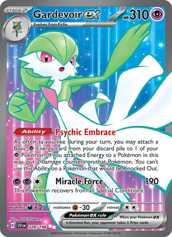 Gardevoir ex 228 · Scarlet & Violet