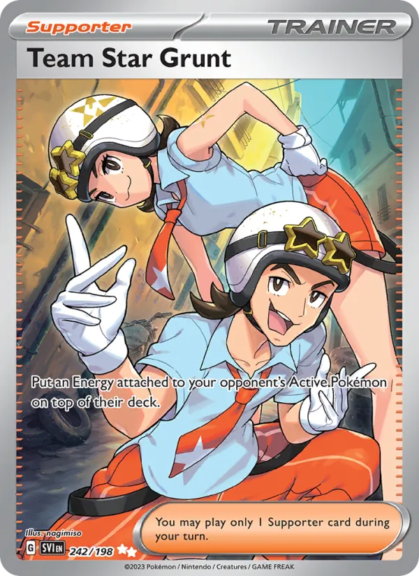 Team Star Grunt 242 · Scarlet & Violet