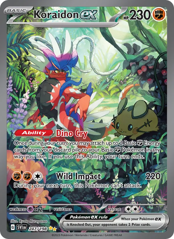 Koraidon ex 247 · Scarlet & Violet