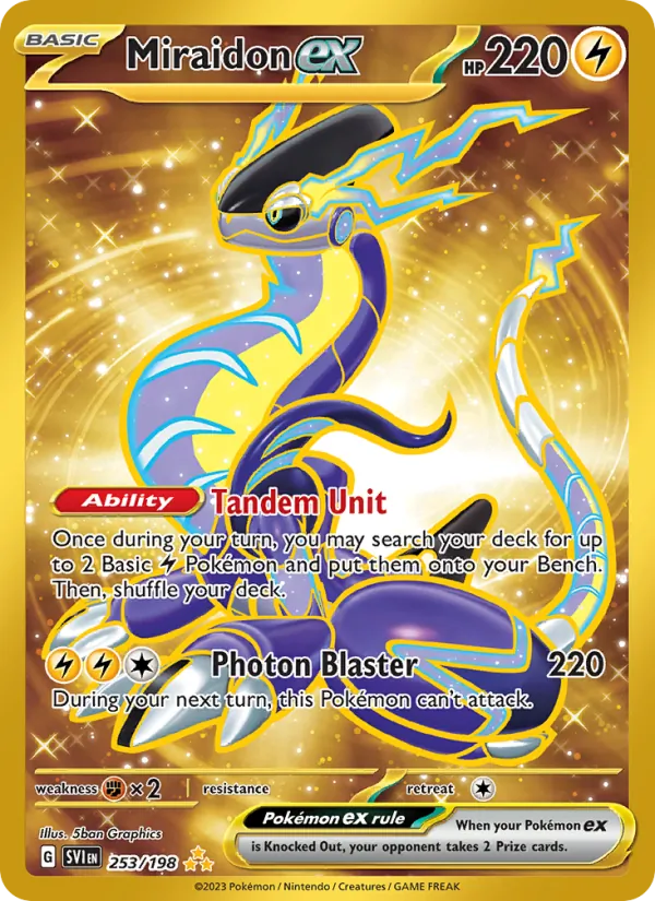 Miraidon ex 253 · Scarlet & Violet