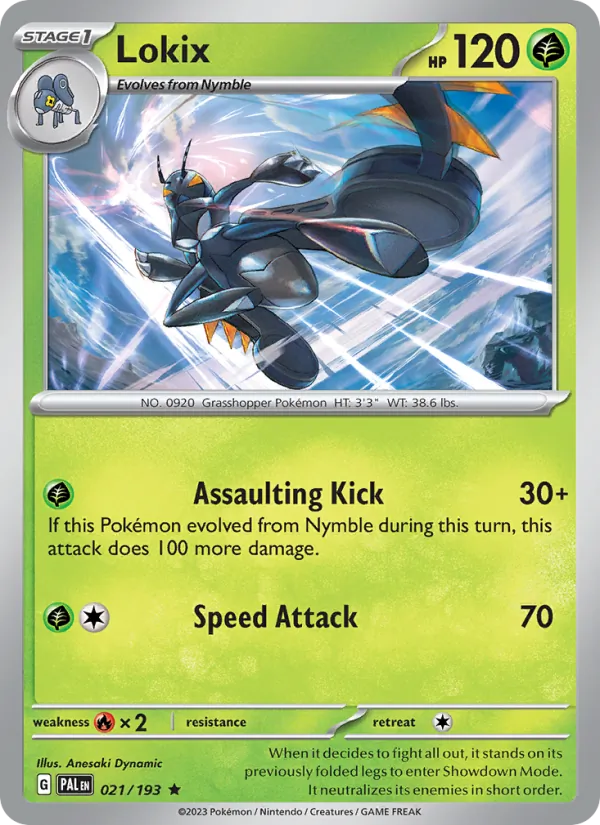 Lokix 021 · Paldea Evolved