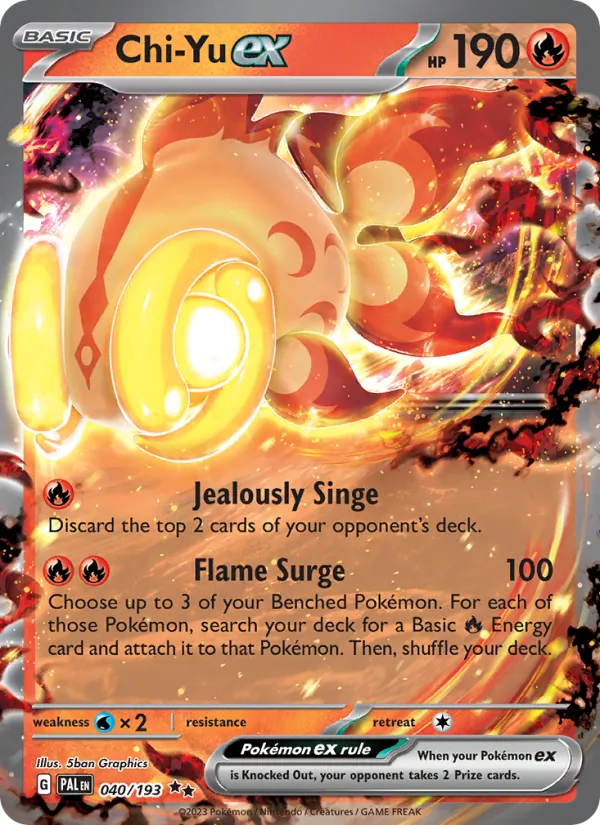 Chi-Yu ex 040 · Paldea Evolved
