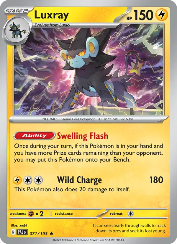 Luxray 071 · Paldea Evolved