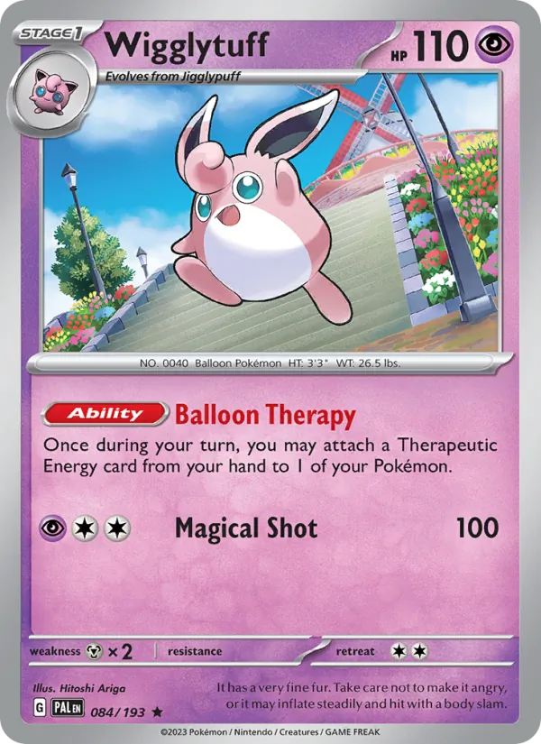 Wigglytuff 084 · Paldea Evolved