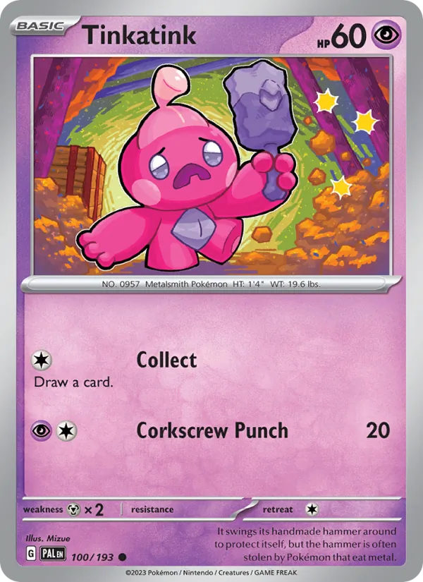 Tinkatink 100 · Paldea Evolved