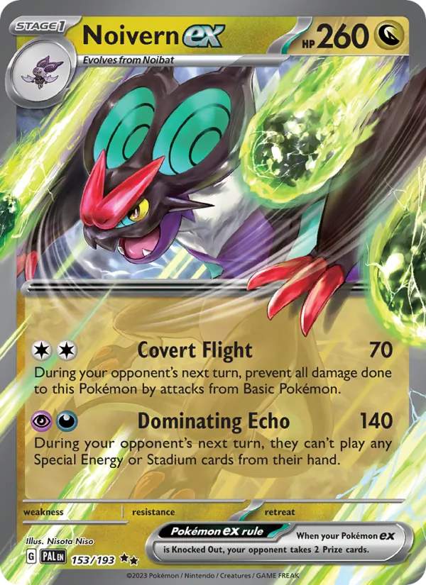 Noivern ex 153 · Paldea Evolved
