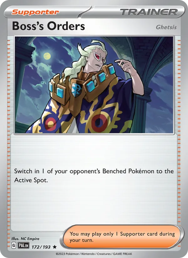 Boss's Orders 172 · Paldea Evolved