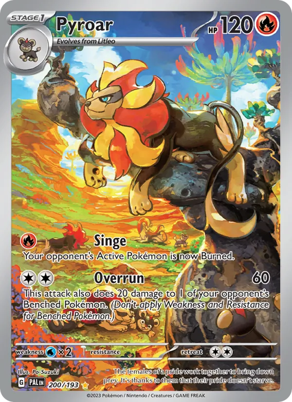 Pyroar 200 · Paldea Evolved