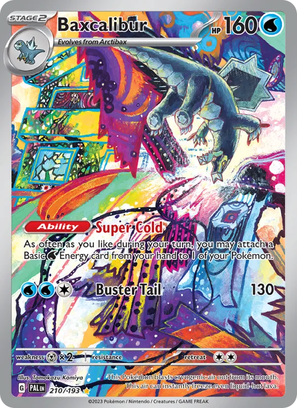 Baxcalibur 210 · Paldea Evolved