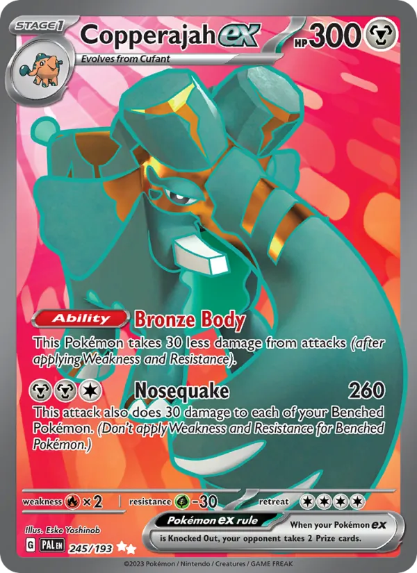 Copperajah ex 245 · Paldea Evolved