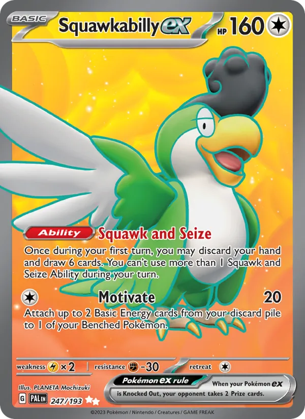 Squawkabilly ex 247 · Paldea Evolved