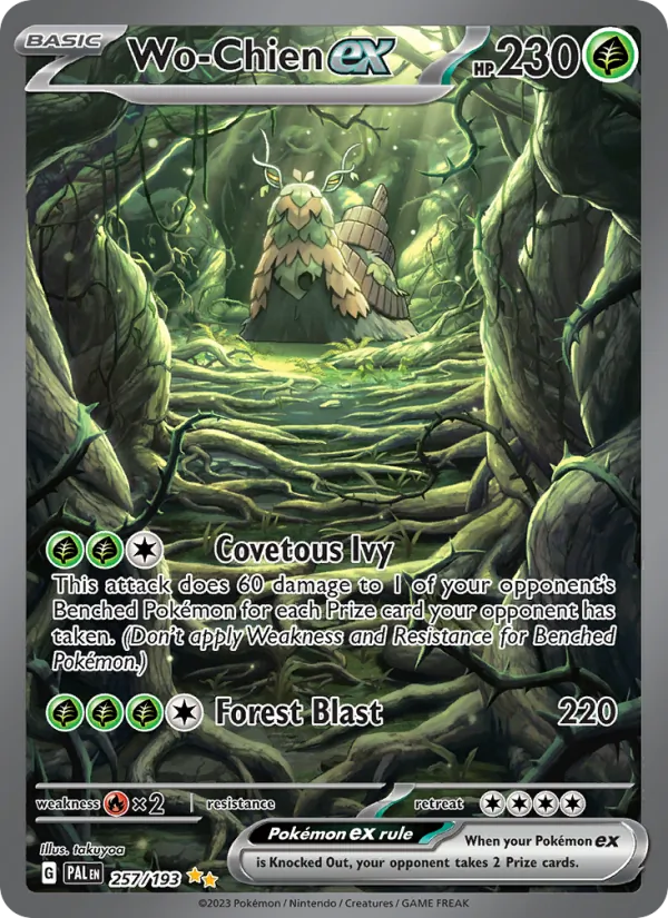 Wo-Chien ex 257 · Paldea Evolved