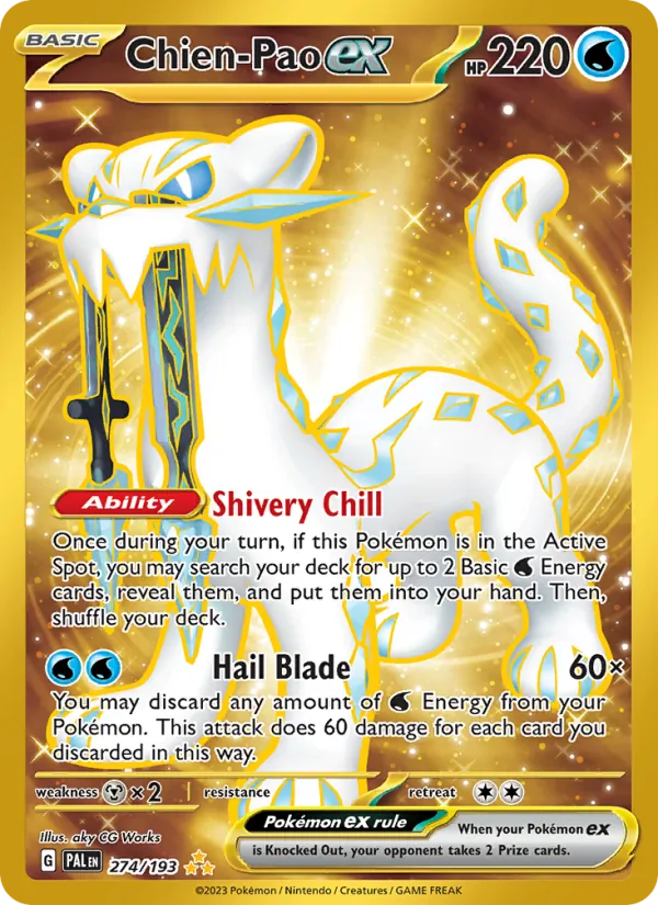 Chien-Pao ex 274 · Paldea Evolved