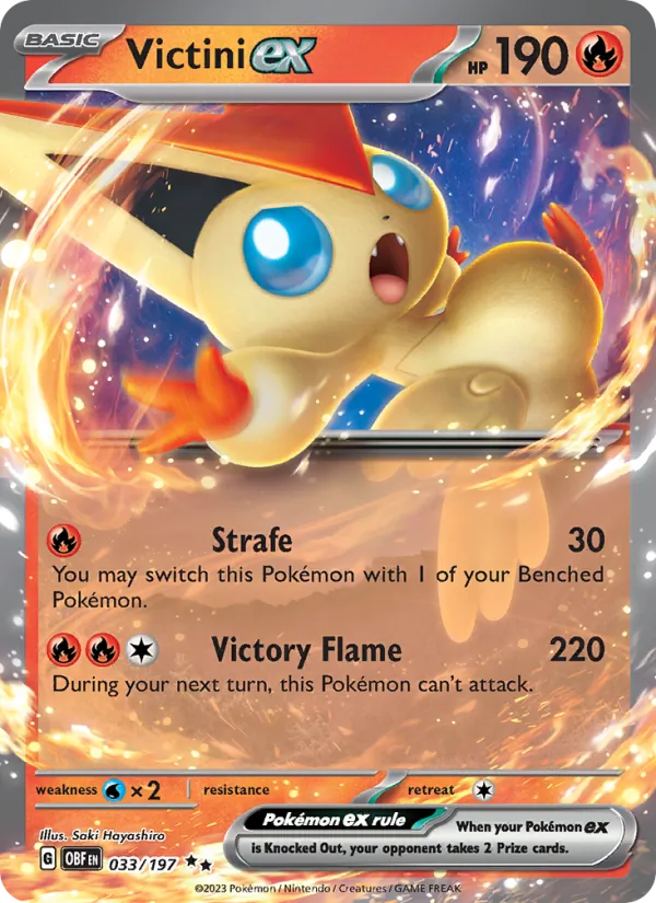 Victini ex 033 · Obsidian Flames