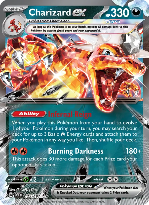Charizard ex 125 · Obsidian Flames