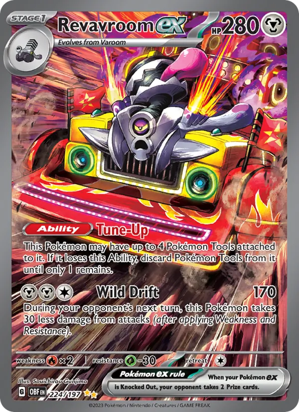 Revavroom ex 224 · Obsidian Flames
