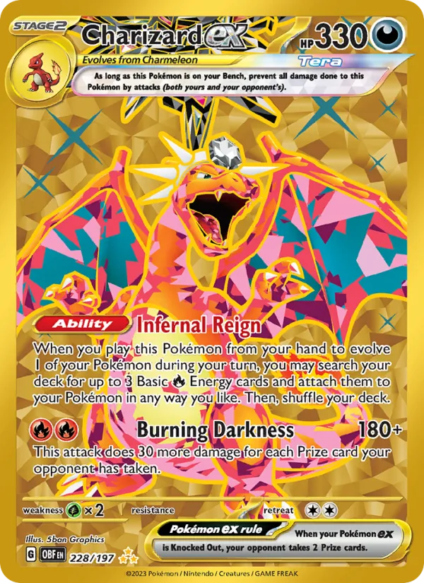 Charizard ex 228 · Obsidian Flames