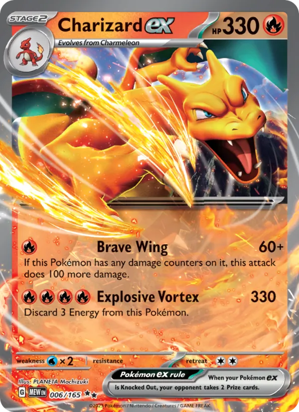 Charizard ex 006 · 151