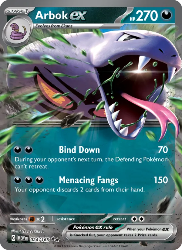 Arbok ex 024 · 151