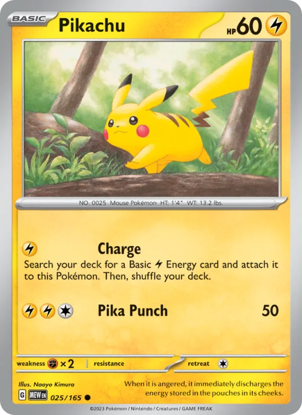 Pikachu 025 · 151