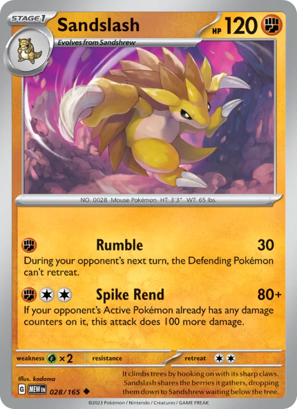 Sandslash 028 · 151