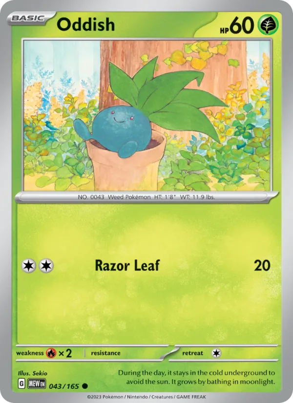 Oddish 043 · 151