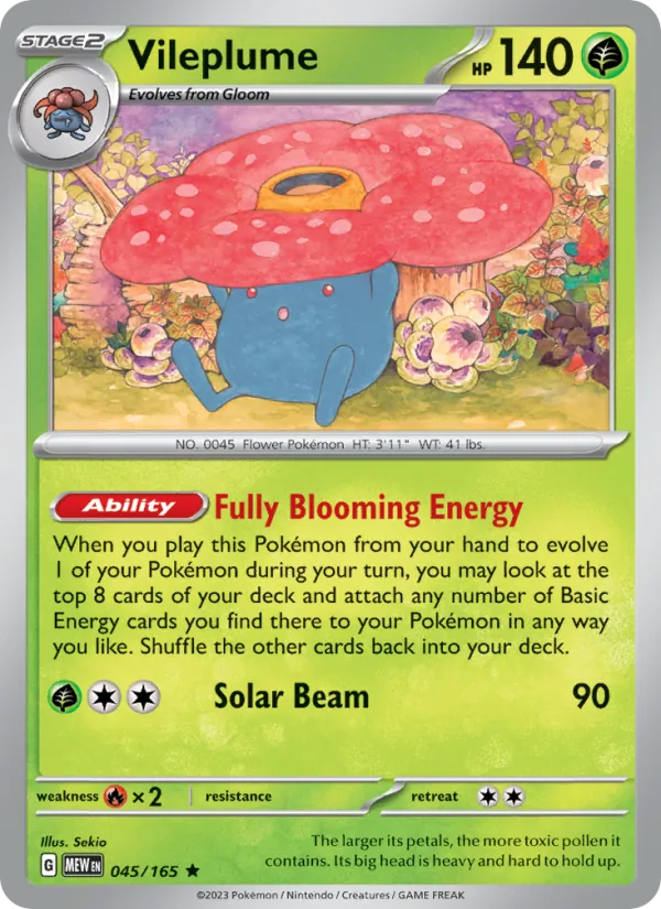 Vileplume 045 · 151
