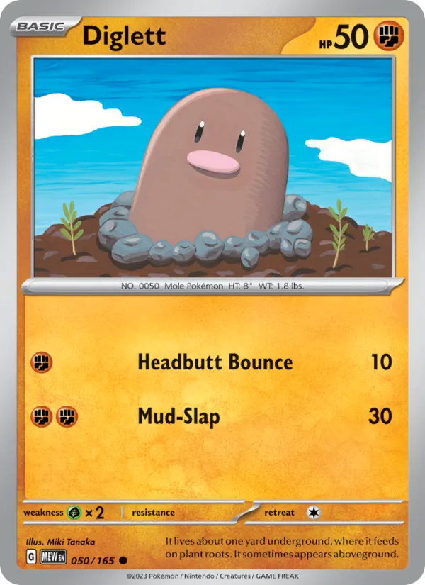 Diglett 050 · 151
