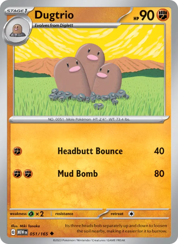 Dugtrio 051 · 151