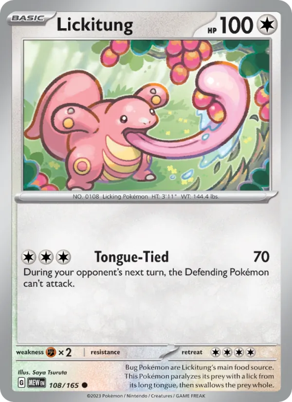 Lickitung 108 · 151