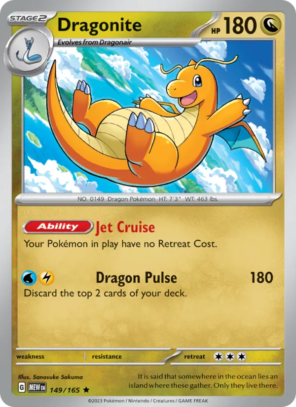 Dragonite 149 · 151