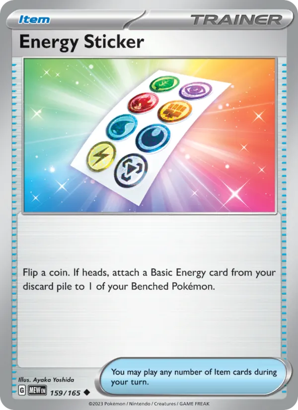 Energy Sticker 159 · 151