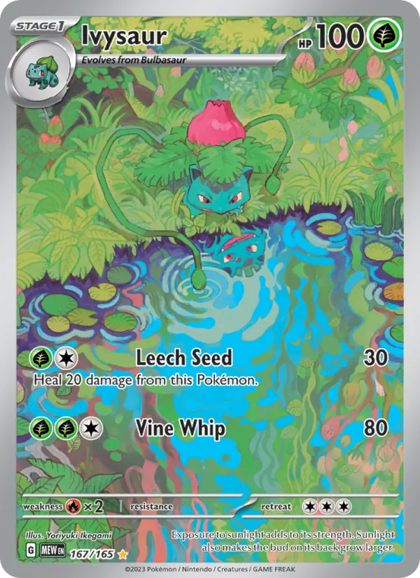Ivysaur 167 · 151
