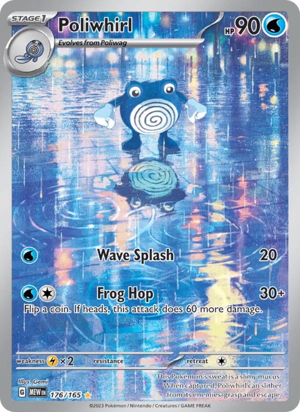 Poliwhirl 176 · 151