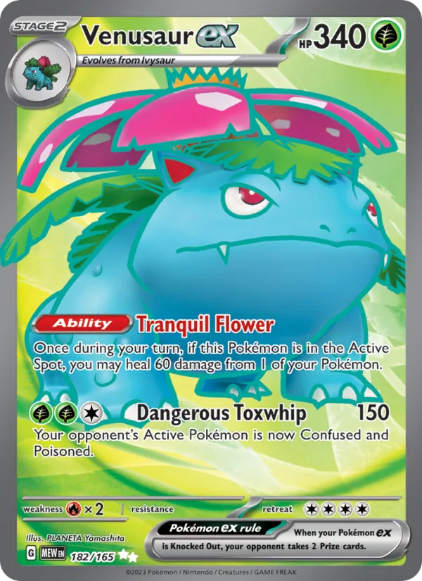 Venusaur ex 182 · 151