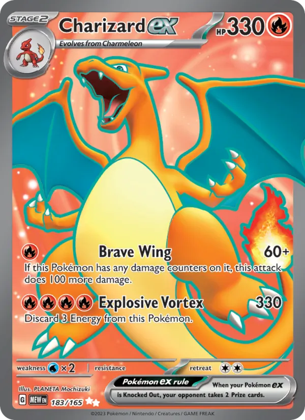 Charizard ex 183 · 151
