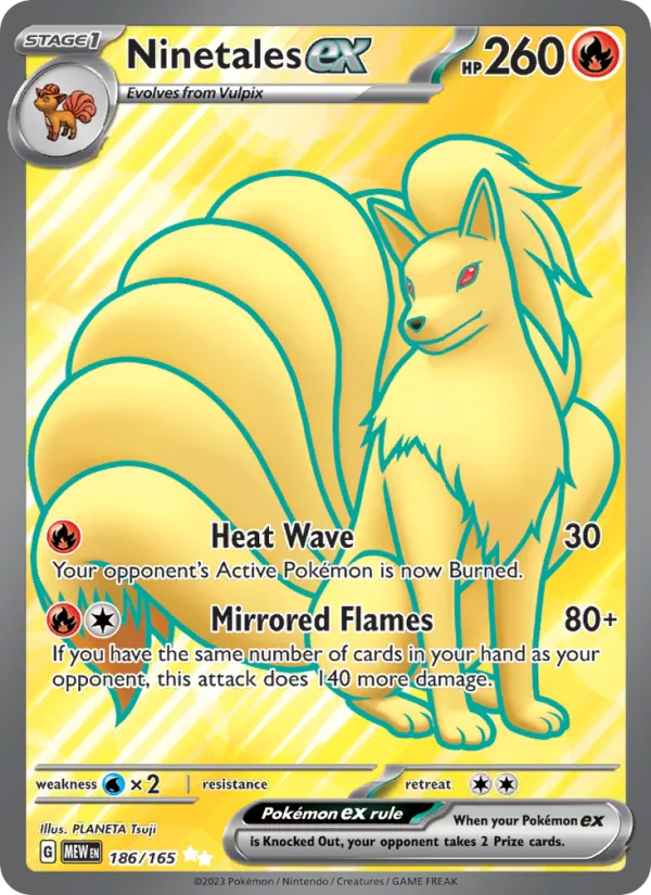 Ninetales ex 186 · 151