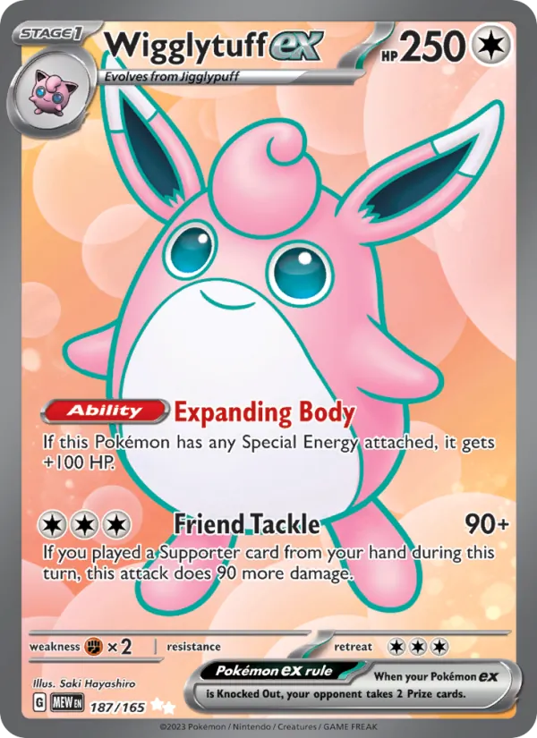 Wigglytuff ex 187 · 151