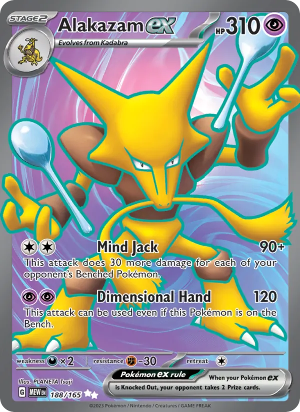 Alakazam ex 188 · 151