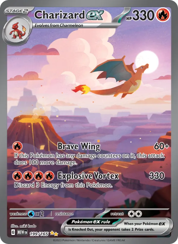 Charizard ex 199 · 151