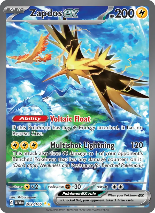 Zapdos ex 202 · 151