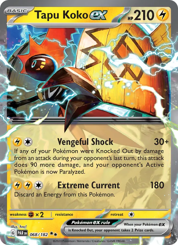 Tapu Koko ex 068 · Paradox Rift