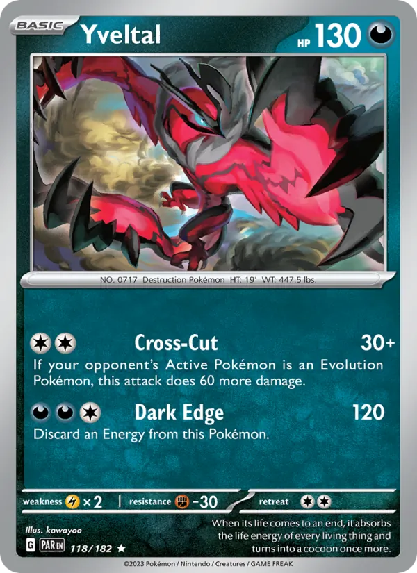 Yveltal 118 · Paradox Rift